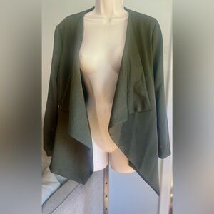 BloomChic Drape Jacket Blazer Size 12 NWT